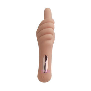 Scatola personalizzata gratuita-Vibratore magico con punto a forma di dito, vibratore a 10 velocità con bacchetta a pugno vibratore Vibradores a mano dildo anale - Product Image 3