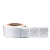 Étiquette RFID UHF passive adhésive pour vêtements, pour le suivi des vêtements et l'inventaire de la vente au détail de vêtements