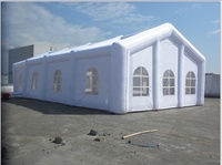 Tente d'église gonflable en PVC de taille personnalisée pour plusieurs personnes Tente de camping en plein air imperméable en nylon durable