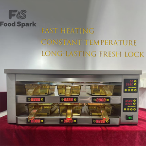 Equipo de Cocina Comercial para Restaurantes de Comida Rápida KFC, Máquina Calentadora de Hamburguesas, Estación Calentadora de Hamburguesas - Product Image 1