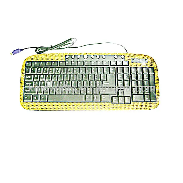 Vente chaude bling cristal strass clavier