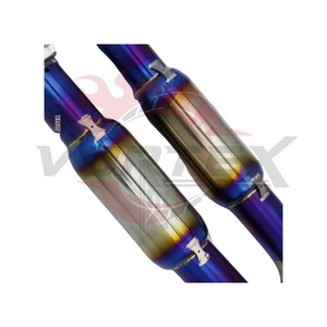 Tubo de Escape en X de Titanio Vortex Direct Bolt-on de 76MM de Alto Rendimiento Soldado con TIG para M3 E92 E90 E93 4.0L V8 Sonido de Alto Rendimiento - Product Image 3