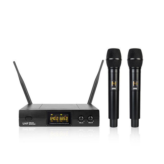 Hf Dual Channel Handheld Wireless Microphone SLXD4 for  Cheap Price U for Shu Re  Church Speeches and Singing