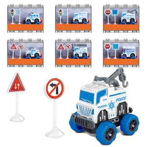Mini modèle de simulation basé sur le frottement de voiture jouet pour le véhicule tout-terrain d'excavatrice militaire de lutte contre les incendies - Product Image 6