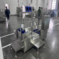 Paslanmaz Çelik Bot Yıkama Makinesi Otomatik Ayakkabı Tabanı Temizleme Makinesi Fabrika Girişi İçin Endüstriyel Hijyen Ekipmanı