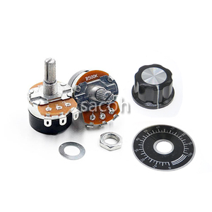 (Chiết áp điện tử sacoh) b5k/<span class=keywords><strong>10k</strong></span>/20k/50k/100k/250k/500K WH138-1 - Product Image 2