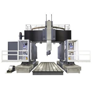 Fraiseuse à portique CNC robuste à double colonne pour moules de grande taille et pièces en acier, pour tôles d'aluminium et estampage métallique - Product Image 1