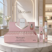 Coffret de Présentation en Verre pour Parfums EDP Rose Gold Elle & Lui – Idéal Mariage, Soirée, Festival, Saint-Valentin, Nuit Romantique