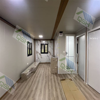 Maisons préfabriquées, cabane en bois, maison capsule, mini-maison sur roues, extensible, prête à être expédiée