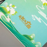 Cuaderno hueco estereoscópico 3D de alta belleza creativa, promoción escolar de la ciudad, libro conmemorativo personalizado A5