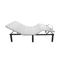 Cama Reclinable Inteligente con Base Ajustable para Extensiones de Pestañas, Control Remoto Inalámbrico, Función de Masaje, Puertos USB Dobles, Garantía de 10 Años