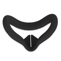 Nouvelle arrivée VR lunettes Silicone manchon de protection pour Meta Quest3/Quest3S accessoires remplacement Silicone visage couverture masque