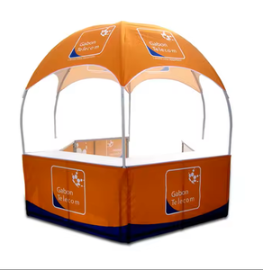 Custom 10x10ft Dome <b>Canopy</b> Kiosk <b>Tent</b> Aluminum Frame 600D Oxford Fabric Fire Retardant Waterproof for Trade Show Advertising - Product Image 2