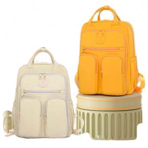 Bolso para portátil de cuero genuino de calidad garantizada para hombres y mujeres, maletín de trabajo para viajes de negocios. - Product Image 1