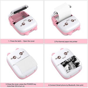Impresoras Escáneres Mini Impresión Foto Bolsillo Etiqueta Térmica <span class=keywords><strong>Impresora</strong></span> Digital 58mm Impresión Inalámbrica Android IOS Mini <span class=keywords><strong>Impresora</strong></span> - Product Image 6