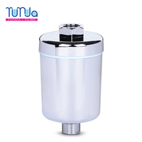 Filtre à charbon de bois ABS galvanisé, dispositif de Filtration de douche automatique, acier inoxydable, écologique, ménage 1/ 2 pouces mâle et femelle
