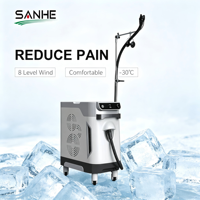 Mesin Pendingin Icool Smart Cold Air Device -30 Kompresor Danfoss untuk Perawatan Setelah Laser IPL, Penggunaan Komersial, Peralatan Salon