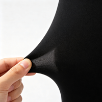 Justaucorps de gymnastique rythmique de haute qualité à manches longues noir pour filles, tenue professionnelle de compétition artistique acrobatique pour enfants