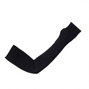 SPARKWELL INDUSTRY Manchettes de bras unisexes noires anti-UV à séchage rapide en Spandex et Polyester, adaptées aux adultes, pour la protection cycliste, kits de cyclisme - Product Image 1
