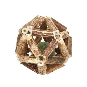 แท่งเคี้ยวสำหรับแมวขนาดใหญ่ 4 ซม. ทำจากวัสดุธรรมชาติ เชือกป่านทำความสะอาดฟันแมว  แท่งราฟเฟียขนาดใหญ่สำหรับทำความสะอาดฟัน แท่งแคทนิปสำหรับเคี้ยว ของเล่นเคี้ยวสำหรับแมว - Product Image 3