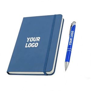 Custom Logo PU Leather Hardcover Notebooks A5 Journal <b>Organiser</b> Daily Planner Book Notebook Printing - Product Image 1