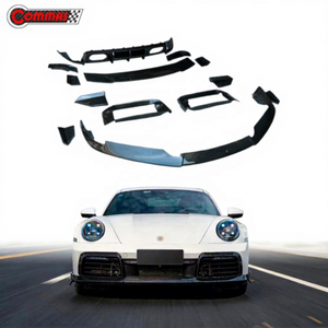 Mejor Precio, Kit de Carrocería de Fibra de Carbono Estilo BraBs para Porsche 911 992 Turbos, Alerón Delantero, Trasero y Faldones Laterales - Product Image 1