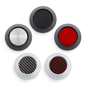 Couvre-roue de voiture en fibre de carbone 69MM CE28 <span class=keywords><strong>Jante</strong></span> TE37 Tokyo Time Attack Autocollant en aluminium vierge Emblème de roue Center Hub Caps - Product Image 1