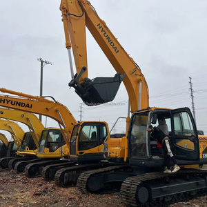 Excavadora de cadenas Hyundai220LC-9S de 22 toneladas, eficiente en consumo de combustible, potente, certificada por CE y EPA, 1 año de garantía, equipo de construcción - Product Image 4