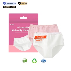 Culottes jetables de <span class=keywords><strong>maternité</strong></span> personnalisées avec impression sur mesure, culottes triangulaires élastiques, marque privée, fabrication ODM - Product Image 2