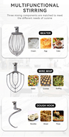 Mélangeur planétaire professionnel double pour la pâte B15 60lt 20 litres 140l B30 Root Vertical 30 Ltr en Sri Lanka, ensemble d'occasion pour la boulangerie