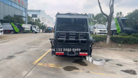 Camion à ordures à transmission manuelle avec moteur diesel léger 4x2 à service personnalisé