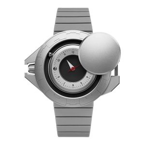 Orologio <span class=keywords><strong>da</strong></span> Polso Maschile <span class=keywords><strong>Daniel</strong></span> Gorman 0133 con Coperchio Scorrevole Creativo, Movimento al Quarzo Giapponese, Estetica Cyberpunk, Regalo di Moda per Uomo - Product Image 1
