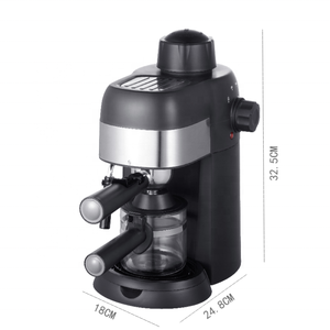 Thema Basse Pression 240Ml 3.5Bar Chaudière À Vapeur Café Italien <span class=keywords><strong>Dosette</strong></span> Café Moulu Espresso Cappuccino Machine À Café Maker - Product Image 4
