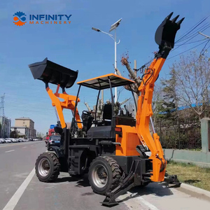 Nueva Retroexcavadora Articulada 4x4 con Ruedas Delanteras y Traseras para Jardín en Venta - Product Image 3