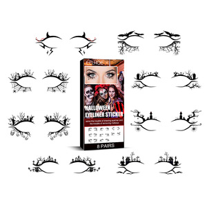 Halloween Horreur Mode Fête Maquillage Outils Chauve-Souris Araignée <span class=keywords><strong>Fard</strong></span> À Paupières Décoratif Autocollants Ingrédients Minéraux <span class=keywords><strong>Eye</strong></span> <span class=keywords><strong>Liner</strong></span> - Product Image 5