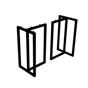 Vente chaude Moderne Contemporain Métal Fer Meubles Jambes Coulée Base De Table pour Café Salle À Manger Bureau À Domicile ou Réunion - Product Image 1