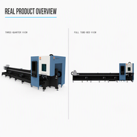 Série R, précision de positionnement ±0,03 mm/m, précision de ±0,1 mm, production de composants de tuyauterie, fabrication de tubes, découpeuse laser CNC pour tubes