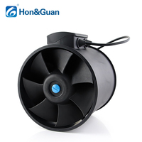 Ventilateur de gaine en ligne puissant Eco-watt HI-200EC de 8 pouces avec des performances stables