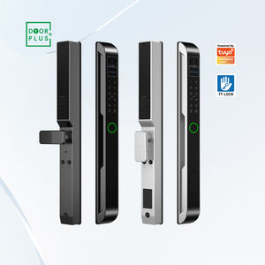 Doorplus <span class=keywords><strong>Z2</strong></span> Smart Biométrico Cerradura de huella dactilar Tuya WiFi <span class=keywords><strong>Cloud</strong></span> App Cámara de puerta de aluminio controlada para madera/acero/puertas correderas - Product Image 6