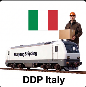 Agente de Transporte Logístico Internacional Más Barato y Rápido de China a Italia, Envío de Carga Ferroviaria Express DDP con Recogida en Milán y <span class=keywords><strong>Roma</strong></span> - Product Image 1