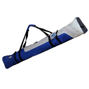 Sac de ski rembourré, sac à roulettes pour équipement de ski avec fermeture éclair robuste bidirectionnelle et sangles de compression, disponible en 11 couleurs - Product Image 4