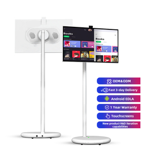 Televisor Inteligente Portátil de 27 Pulgadas con Pantalla Táctil OFD, Full HD LED LCD, Android 15, Soporte Móvil, Tablet PC, Televisión Inteligente LED YLC - Product Image 1