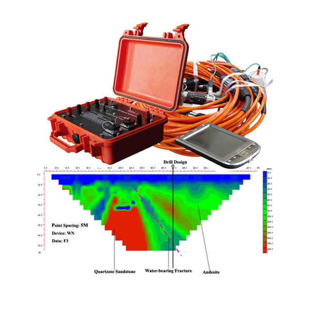 Electrical Resistivity Tomography Instrument for Groundwater Detection