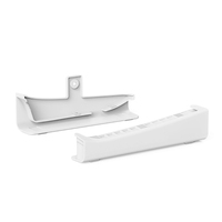 Support de maintien à plat en plastique durable à double pose pour PS5 Slim Console Disc/Digital Edition avec ports de commutation USB