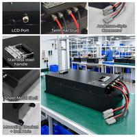 Batterie de livraison de marchandises 60V 72V 50Ah 150Ah 300Ah sans entretien avec BMS Bluetooth pour la livraison du dernier kilomètre et la livraison urbaine, conforme aux normes européennes