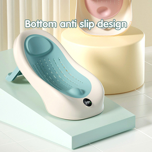 Siège de bain portable et pliable antidérapant <span class=keywords><strong>pour</strong></span> bébé, <span class=keywords><strong>support</strong></span> de <span class=keywords><strong>baignoire</strong></span> sécurisé <span class=keywords><strong>pour</strong></span> nouveau-nés, nourrissons et tout-petits, <span class=keywords><strong>pour</strong></span> la baignade à domicile - Product Image 4