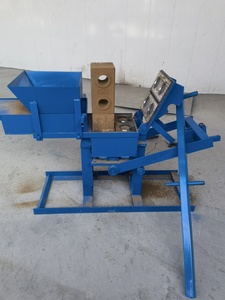 Clay Brick <b>Making</b> <b>Machine</b> Interlocking Manual Brick <b>Machine</b> Price Cheapest Clay Block <b>Making</b> <b>Machine</b> QMR2-40 the Cheapest Manual - Product Image 1