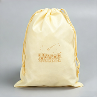 Sac à cordon en non-tissé épaissi, impression personnalisée du logo, sac de rangement pour chaussures, sac publicitaire portable, recyclable