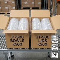2026 Nieuwe Producten CE FDA Fruitkommen en Grote Wegwerpvoedselcontainers Groothandel Wegwerpverpakkingen