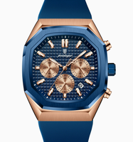 Montres pour homme Megir 2215, originales, de haute qualité, sport, mode, étanches, chronographe, quartz, luxe.